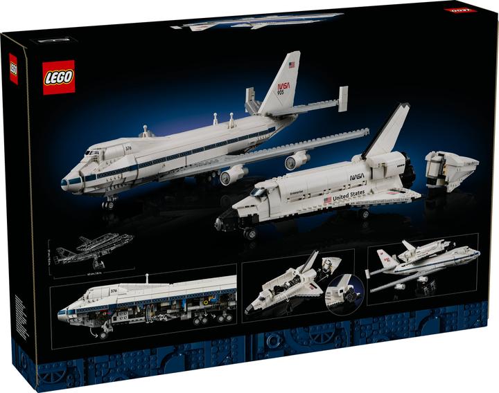 Immagine prodotto LEGO Jumbo per il trasporto dello Space Shuttle (10360, LEGO Icons)
