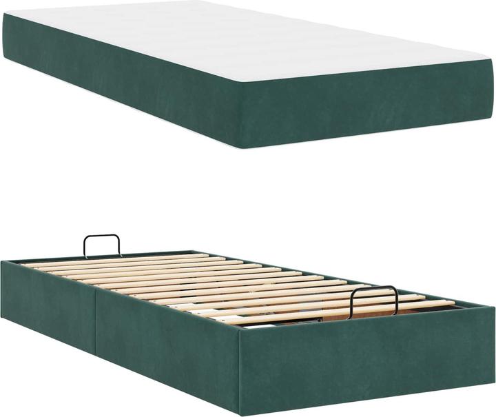 Actual product image vidaXL Storage bed (100 x 200 cm)