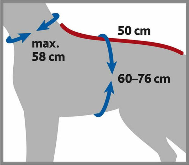 Produktbild Trixie Bademantel Frotee (M, Hundebademantel)