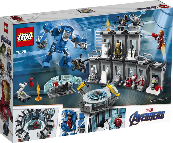 Produktbild LEGO Iron Mans Werkstatt (76125, LEGO Marvel)