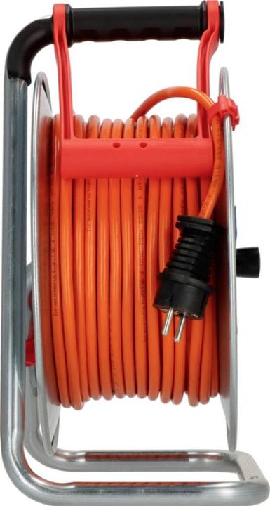 Produktbild Brennenstuhl 1198750 Kabeltrommel 40 m Orange Schutzkontakt-Stecker (40 m, 1.50 mm²)