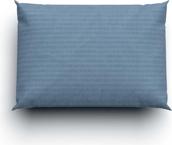 Image du produit Lotus Bettwaren Parure de lit en satin seersucker uni (Taie d'oreiller, 50 x 70 cm)