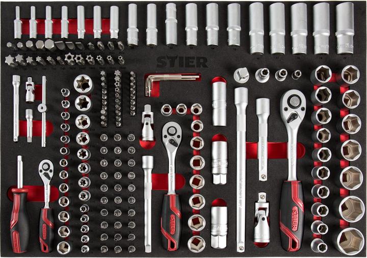 Image du produit Stier Servante d'atelier garnie 223 pcs (223 x)