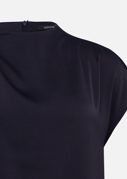 Image du produit Comma Bluse Strukturierte Bluse mit Falten-Detail (34)