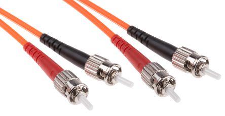 Produktbild RS PRO ST-ST Patchkabel Duplex 62,5/125um 25m (0.32 m)