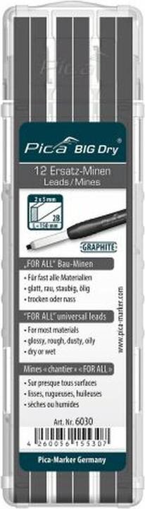 Image du produit Pica Tout usage (12 pcs, 5 mm, 2B)