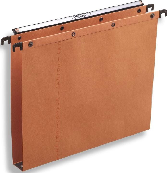 Produktbild Elba Hngemappe L'Oblique AZO Ultimate A4 30 mm Boden, orange, Pack 25 Stk. (A4, 25x)