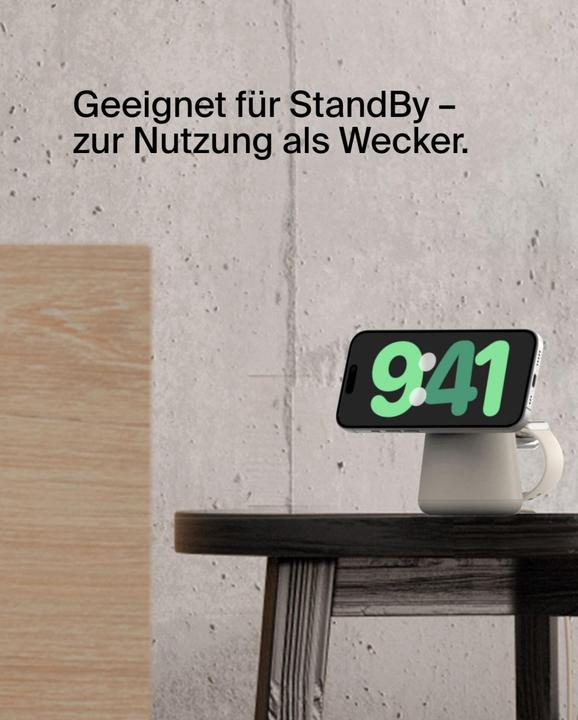 Image du produit Belkin Station de charge BoostCharge Pro 2-en-1 Qi2 (15 W)