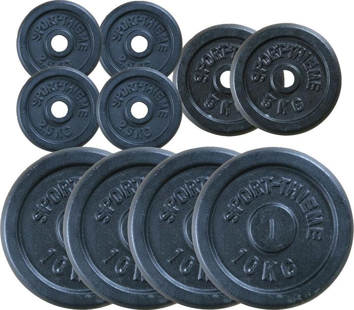 Sport-Thieme Hantelscheiben-Set Gusseisen