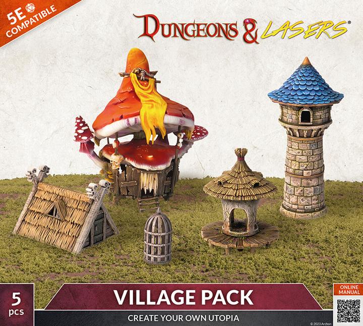 Produktbild Archon Studio Dungeons & Lasers Expansion Set: VILLAGE PACK