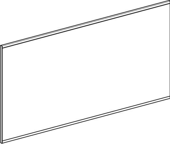 Produktbild Geberit Option Plus Square Lichtspiegel, direkte und indirekte Beleuchtung, Breite 135 cm, 502.786. (135 x 70 cm)