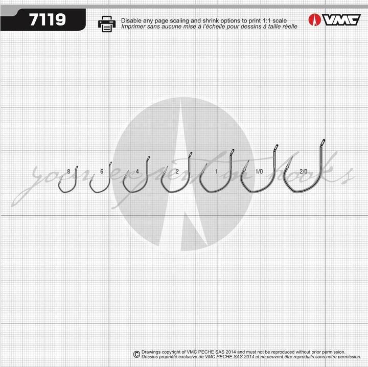 Produktbild Vmc 7119 BN Super Light Drop Shot mit Widerhaken