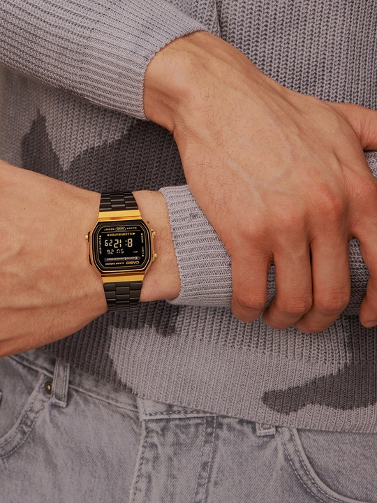 Actual product image Casio Vintage A168wegb-1bef (Digital watch, 36 mm)