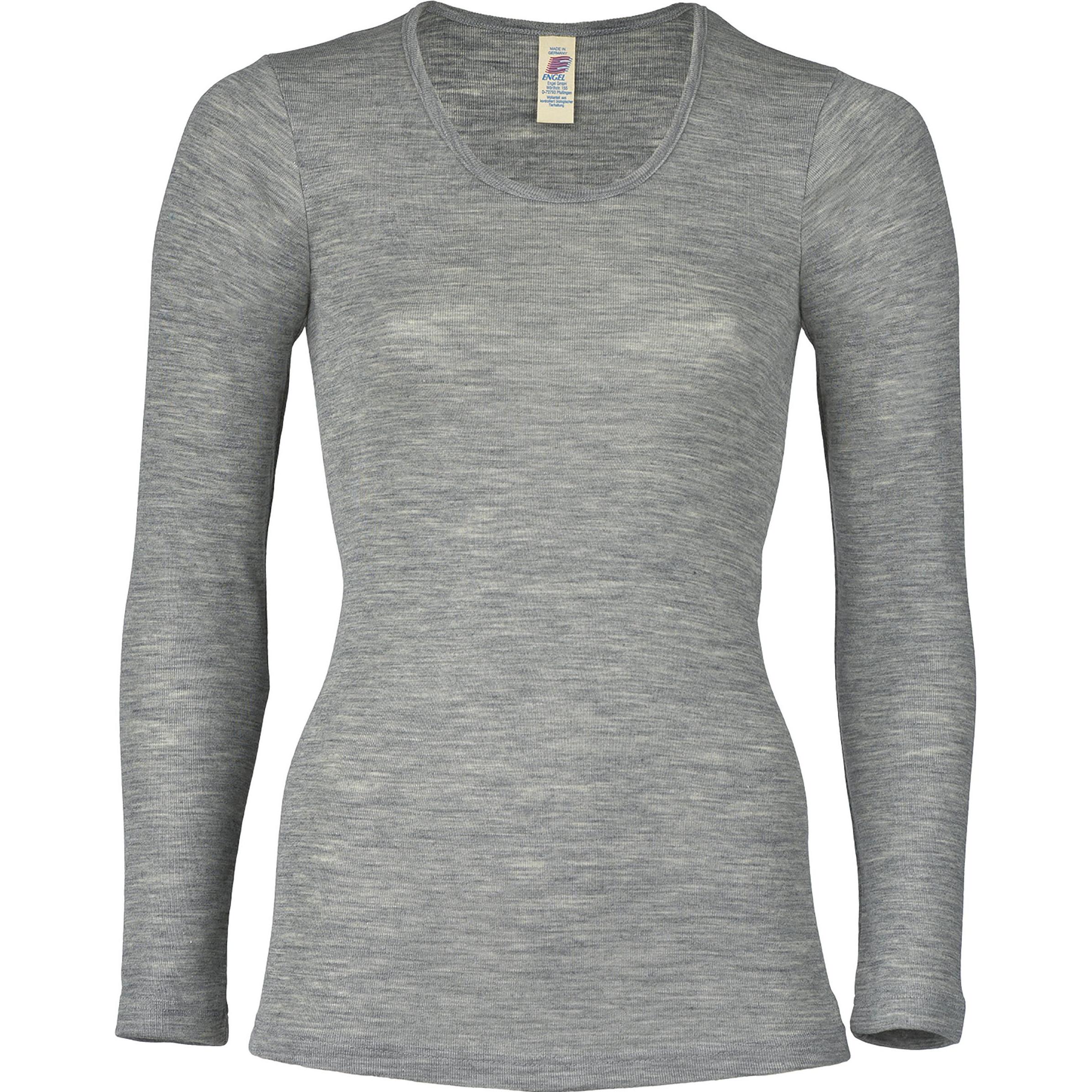 Engel, Damen, Funktionsshirt, Women's Unterhemd L/S (42, 43, 44), Grau, 44, 43, 42