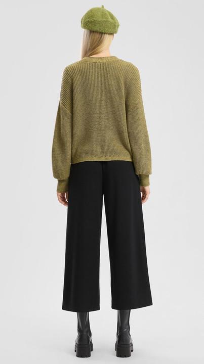 Produktbild s.Oliver Strickjacke Melierte Strickjacke aus Baumwollmix (L)