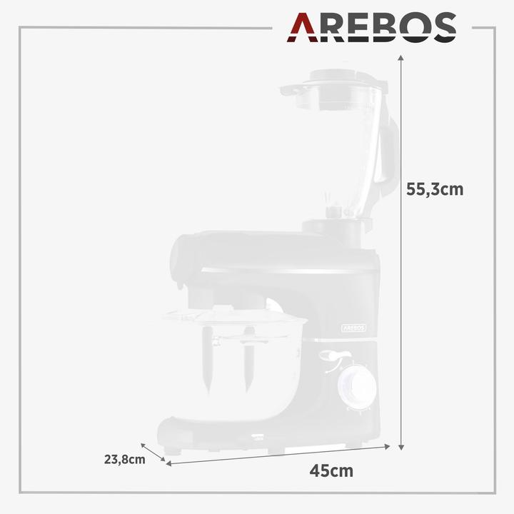 Immagine prodotto Arebos Robot da cucina (1500 W)