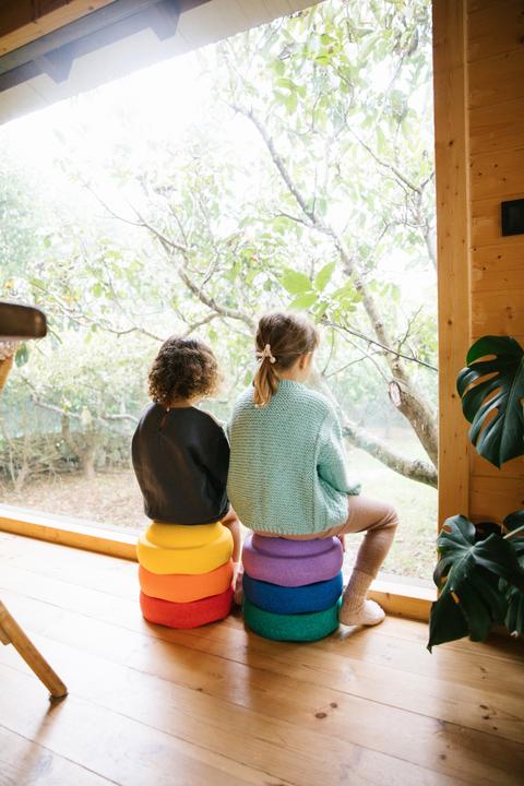 Produktbild Stapelstein Regenbogen 6-er Set