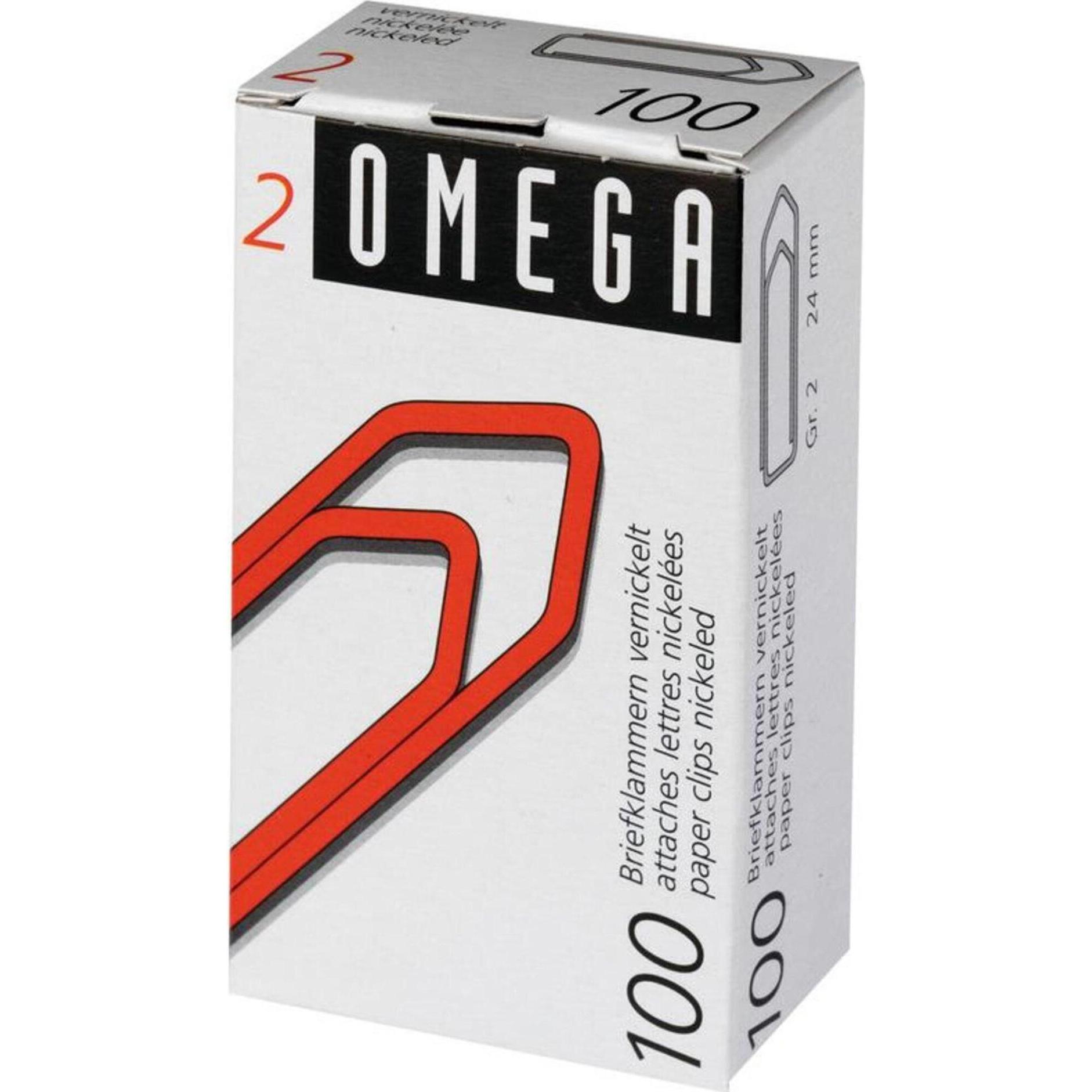 Thumbnail - Omega, Büroklammer, Büroklammern (100 x)