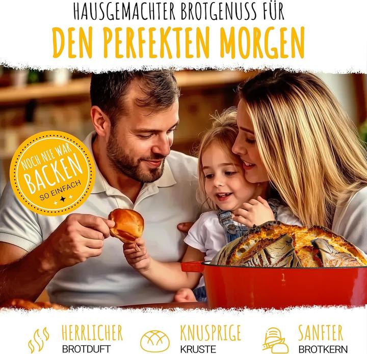 Image du produit Schmorgold Brotbacktopf (26 cm, Cocotte + faitout, Fonte)