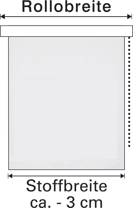 Actual product image Gardinia Easyfix thermal roller blind (60 x 150 cm)