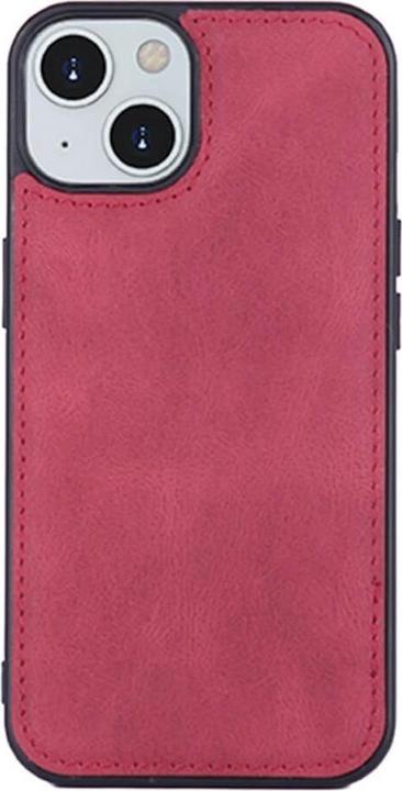Actual product image Megshi iPhone 15 - 2-1 wallet case red (Apple iPhone 15)