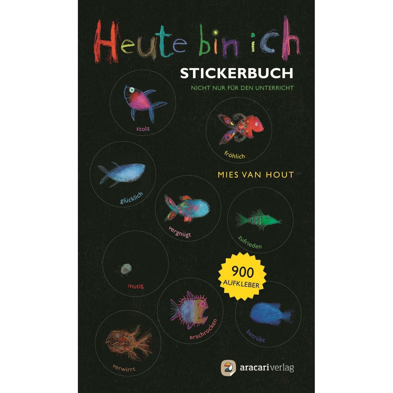 Aracari, Sticker, Heute bin ich – Stickerbuch