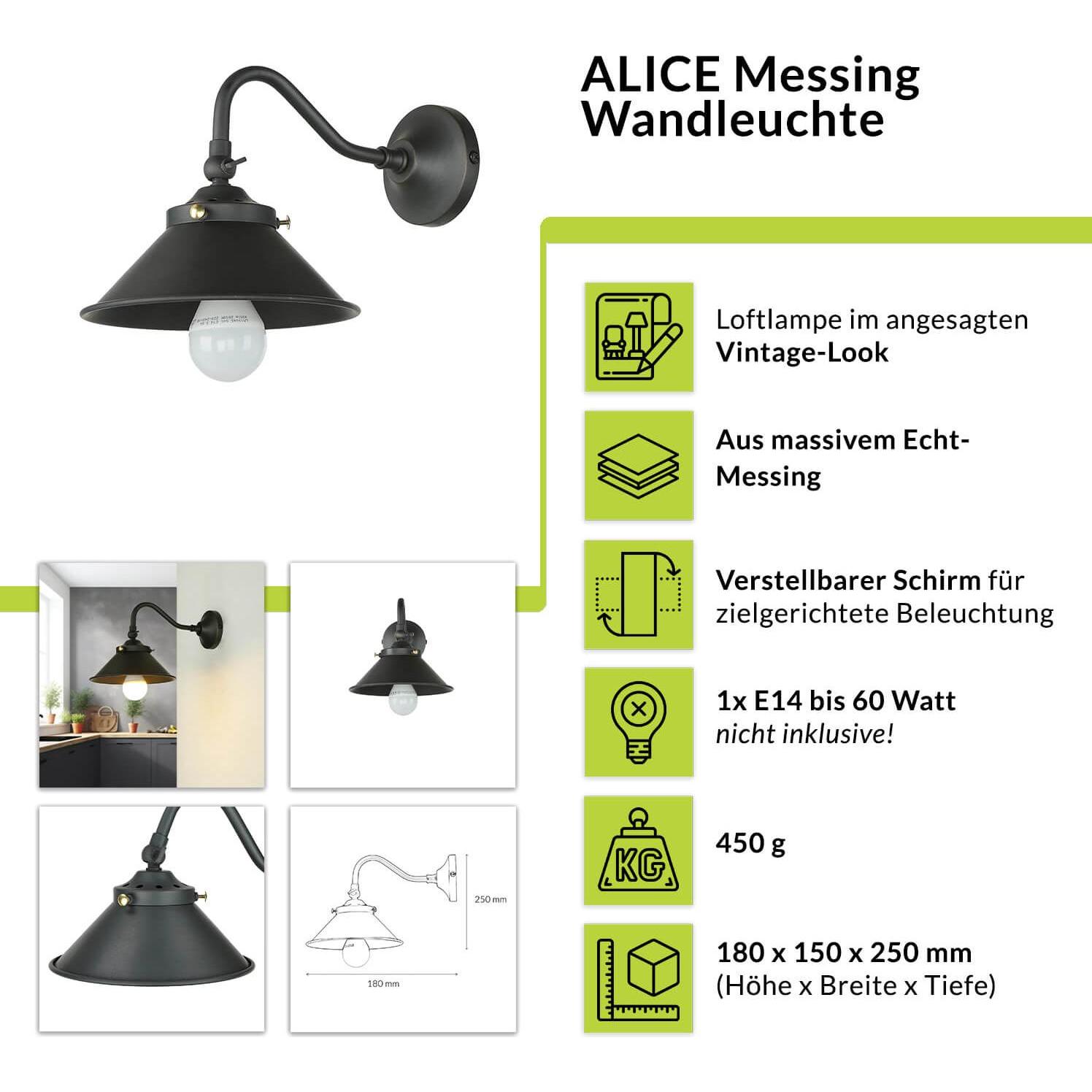 Thumbnail - Licht-Erlebnisse, Wandleuchte + Deckenleuchte, Alice (E14)