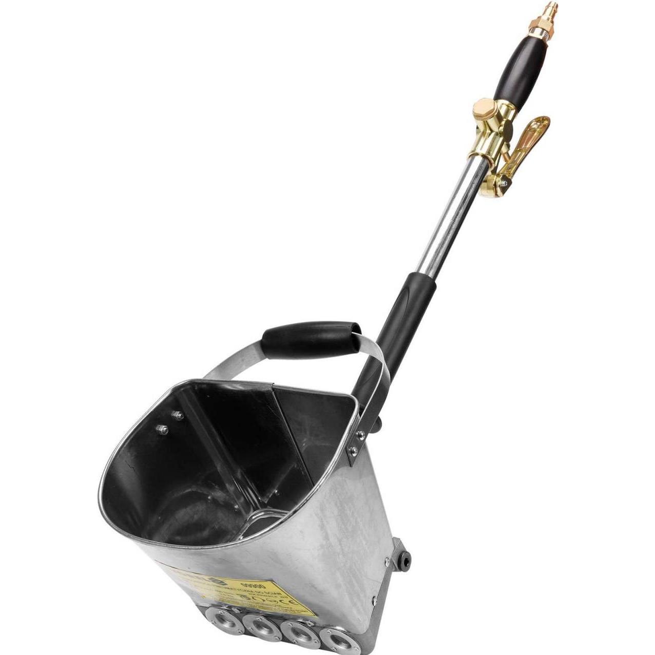 Vorel, Verniciatura a spruzzo, Macchina per intonacare le pareti ad aria compressa