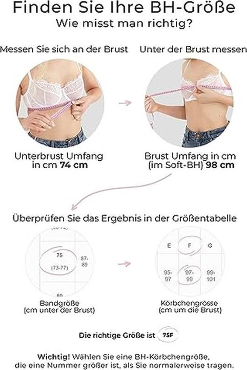 Produktbild Gorteks BH wattiert (Einzelpack, 85 E)