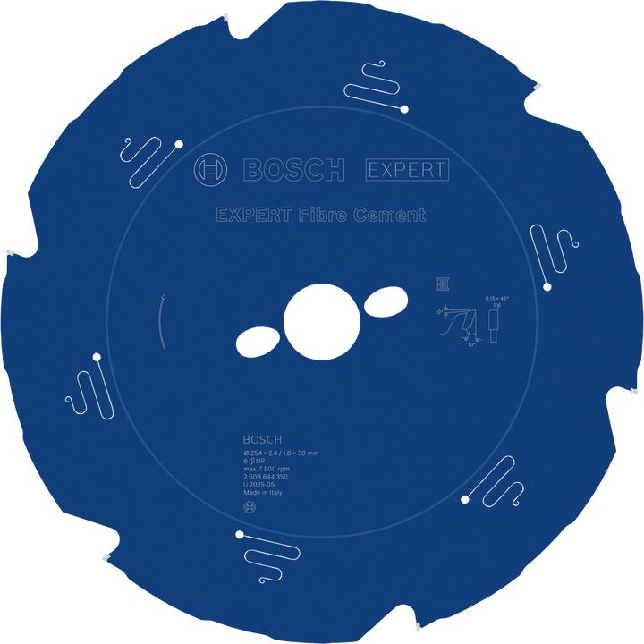 Actual product image Bosch Professional Zubehör Circular saw blade Expert for Fibre Cement, 254 x 30 x 2.4 mm, 6
