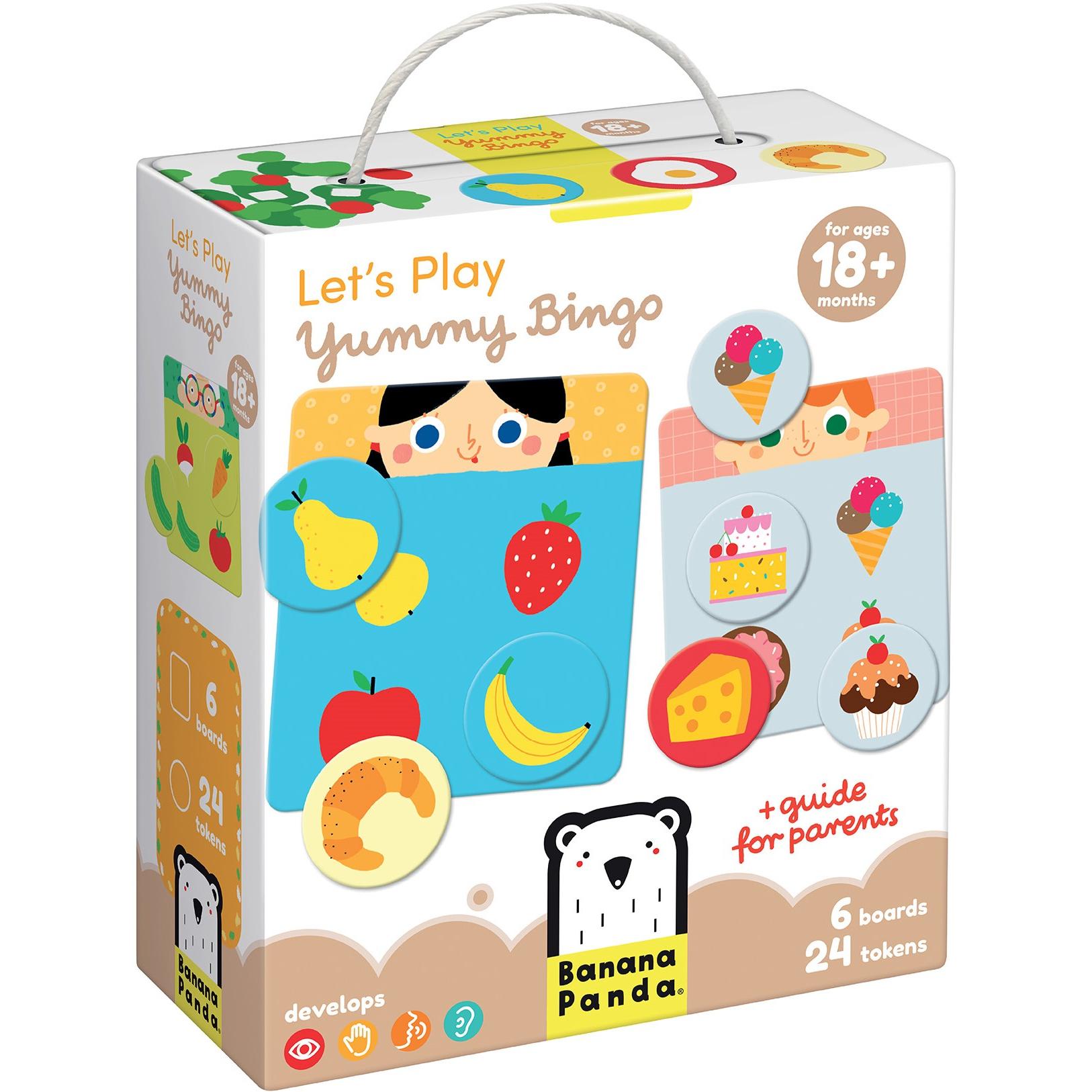 Banana Panda laten we Yummy bingo spelen 18m+