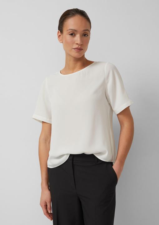 Immagine prodotto s.Oliver Crêpe-Shirt mit Reissverschluss (48)