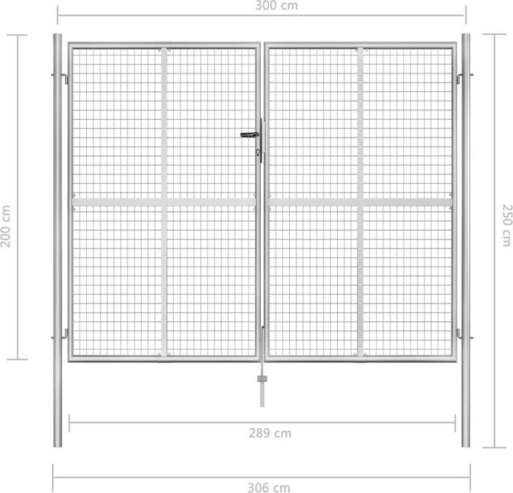 Produktbild vidaXL Gartentor