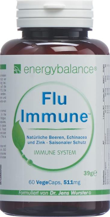 Produktbild Energybalance Flu-Immune (60 Stück, Kapseln, 39 g)