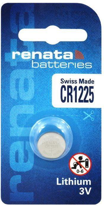 Actual product image Renata CR1225 battery (1 pcs., CR1225, 48 mAh)