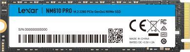 Image du produit Lexar NM610 Pro (1000 Go, M.2 2280)