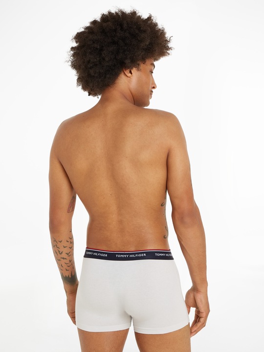 Produktbild MGA Herren-Boxer-Trunk-Hösche 3p Marineblau/Grün/Beige (L)