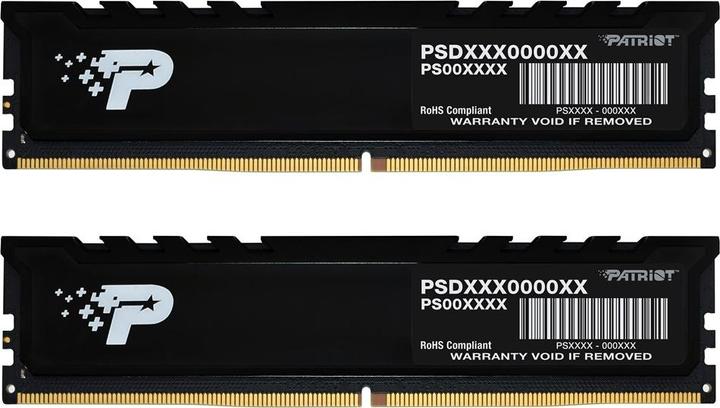 Produktbild Patriot Premium Black DDR5 2x8GB 5600MHz (2 x 8GB, 5600 MHz, DDR5-RAM, DIMM)