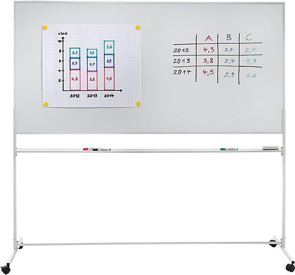Actual product image eurokraft pro Mobile reversible panel (200 x 189 cm)