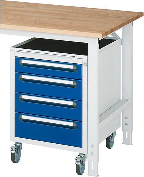 Image du produit kaiserkraft Conteneur roulant (49 x 60 x 69 cm)