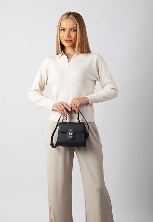 Produktbild Carlheim Echt Lederen Handtas mit Wasserdichter Bescherming und Zeitlosem Design