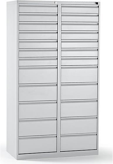 Actual product image eurokraft basic Drawer cabinet, steel (100 cm, 180 cm)