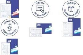 Actual product image Avery Form book "Travel expense report", SD, A4 (80 x)