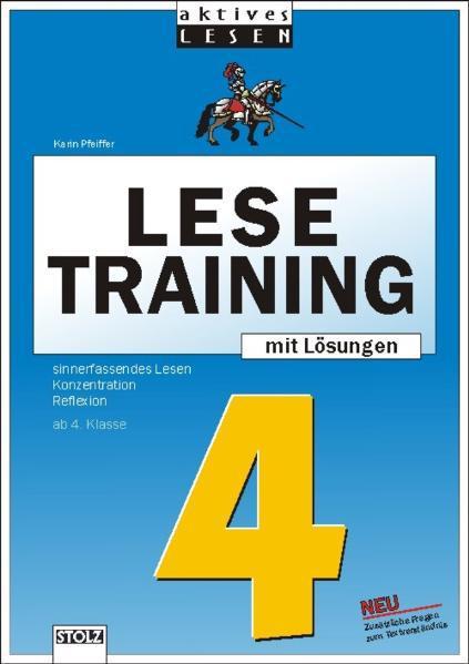 Produktbild Lesetraining. 4. Schuljahr. (Deutsch, 2000)