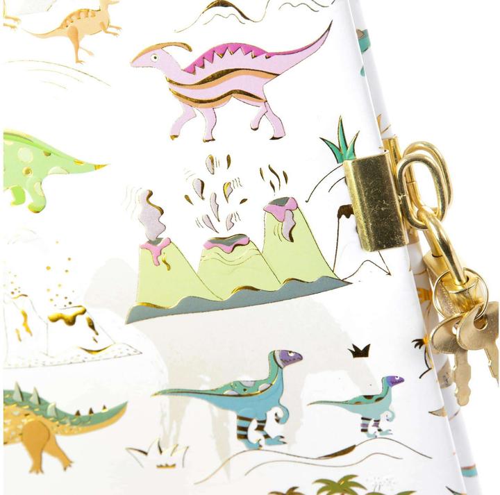 Actual product image Goldbuch Diary 16.5x16.5 96S.Dinosauria (16.5 x 16.5 cm, Plain, Hardcover)