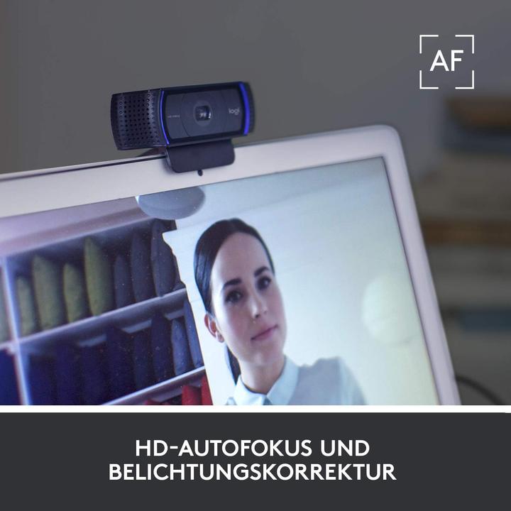 Actual product image Logitech HD Pro Webcam C920 mit Autofokus