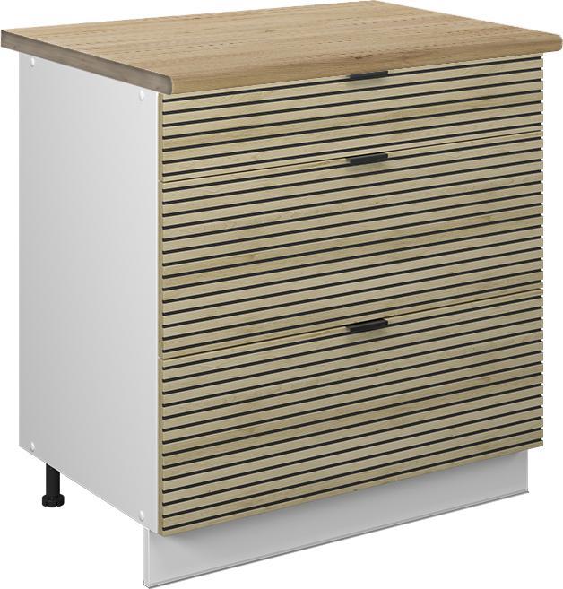 Eiche, Eiche Paneel, Weiss