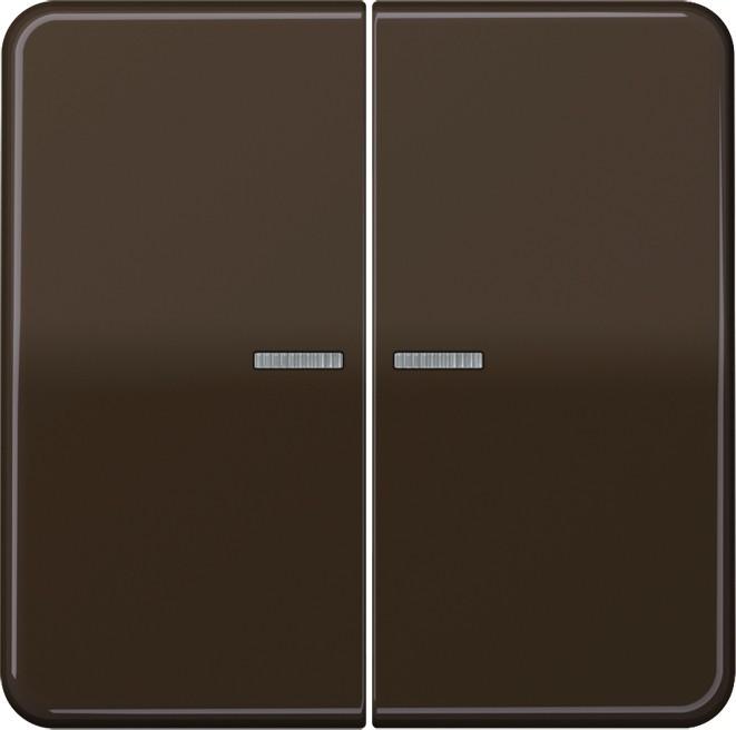 Image du produit JUNG CD10921STRFBR Bouton-poussoir KNX RF