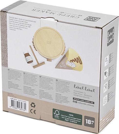 Image du produit Label Label Crêpes-Maschine – Nougat