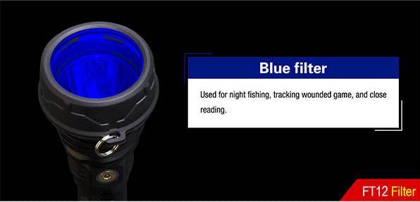 Actual product image Klarus FT12 Filter für die XT15 XT12GT